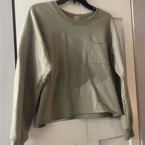 Olive Green Women's Sweatshirt